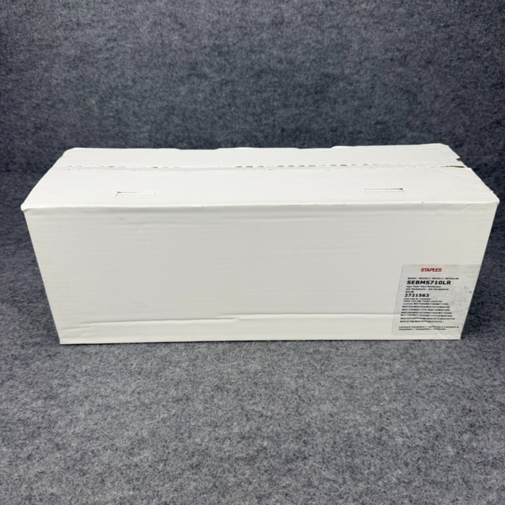 Staples SEBMS710LR High Yield Black Toner for Lexmark 52D0HA0 52D1H00 62D0HA0